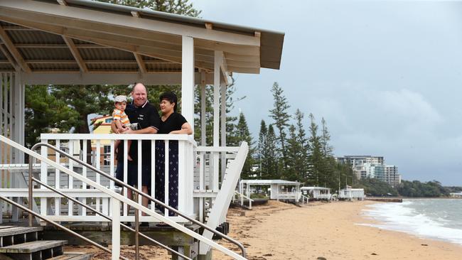 The couple were drawn to the affordability and lifestyle on offer on the Redcliffe Peninsula. Picture David Clark