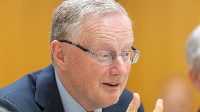 Reserve Bank governor Philip Lowe. Picture: Gary Ramage