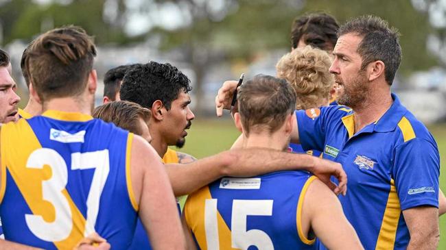 Ipswich Eagles coach Kym Mansell is keen to continue next season despite missing this year's grand final. Picture: Cordell Richardson