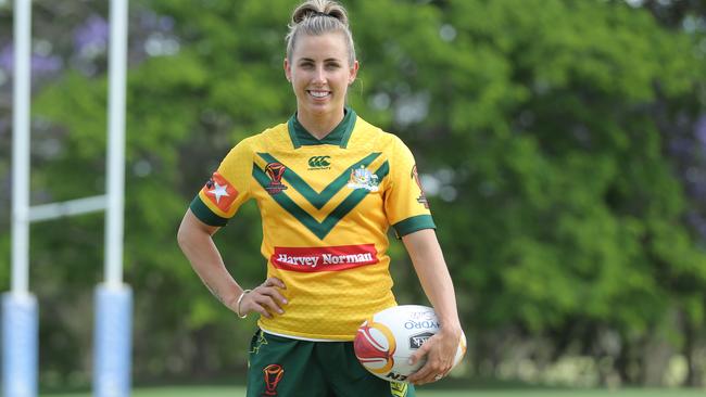 Jillaroos star Sam Bremner will miss the World Cup final Picture: Mark Cranitch