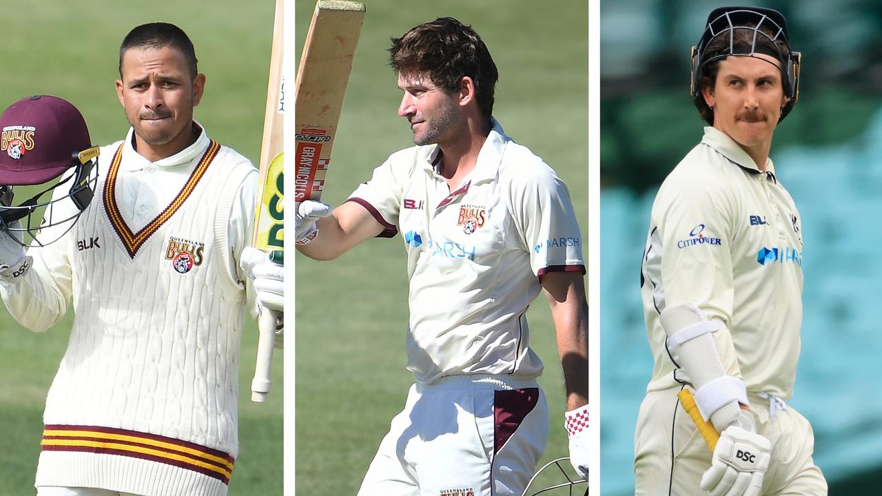 Joe Burns and Usman Khawaja stole the show on the Sheffield Shield’s return, while Nic Maddinson remains in red-hot form.