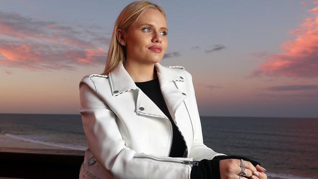 Alli Simpson says she struggled with online trolls as a teen. Photo: Richard Gosling