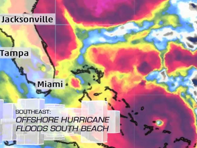 Forecasters predict coastal areas will be underwater. Picture: WMO