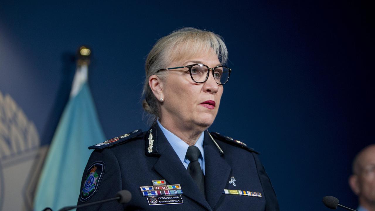 Queensland Police Commissioner, Katarina Carroll. Picture: Jerad Williams