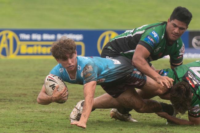 Fullback Lachlan Brown was first class for the Cutters in their Connell Cup victory over the Capras in round 4. Picture: Michaela Harlow