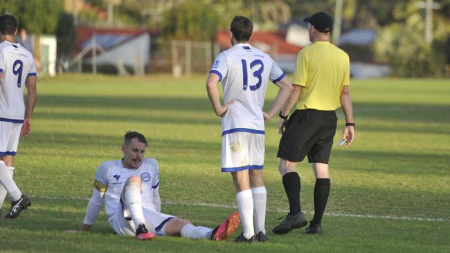 North Coast Football action from the round 7 Coastal Premier League clash between Northern Storm and Boambee Bombers at Korora on Saturday, August 8, 2020.