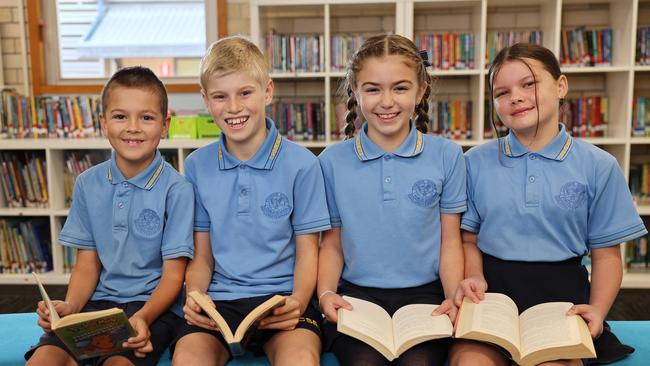 What’s hot and what’s not? Students at Camden South Public School mark the halfway point of the 2025 Premier's Reading Challenge. Picture: Rohan Kelly