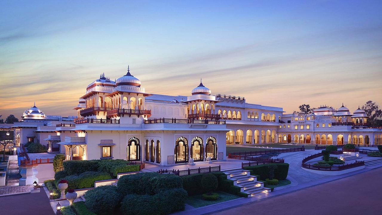 Rambagh Palace in India was awarded the top hotel in the world. Picture: Supplied