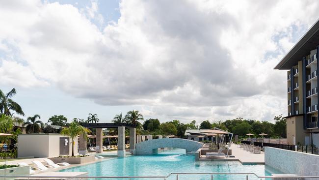 Ready to make a splash at the Darwin Airport Resort. Picture: Pema Tamang Pakhrin