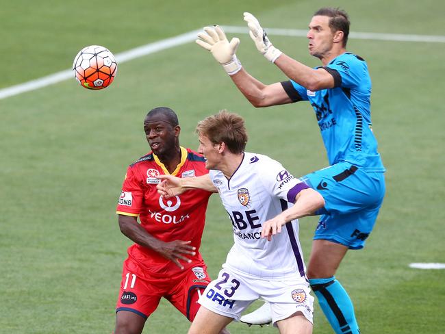 Ante Covic kept Perth Glory in the contest with a string of fine saves