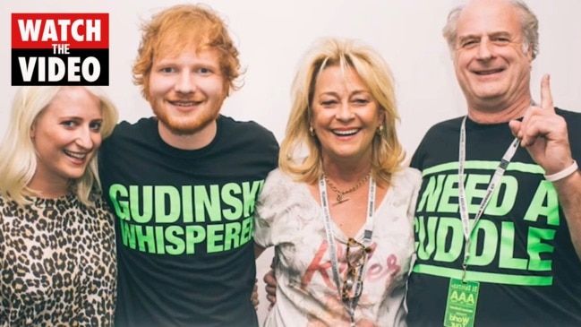 Ed Sheeran pays tribute to his mentor Michael Gudinski