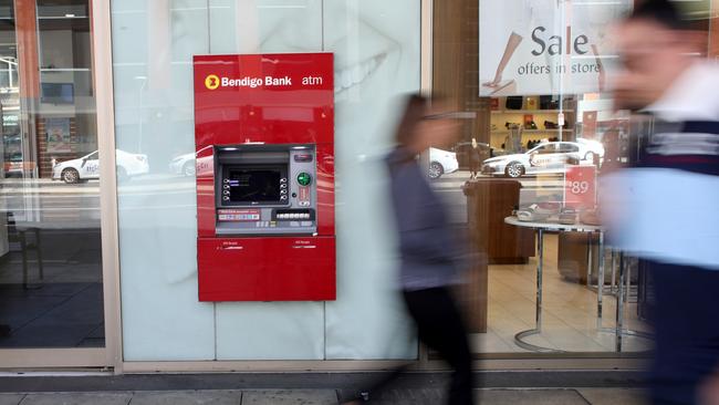 Half of Bendigo’s customer deposits have interest rates less than 0.25 per cent - a significant increase on 35 per cent at last year’s annual result. Picture: AAP