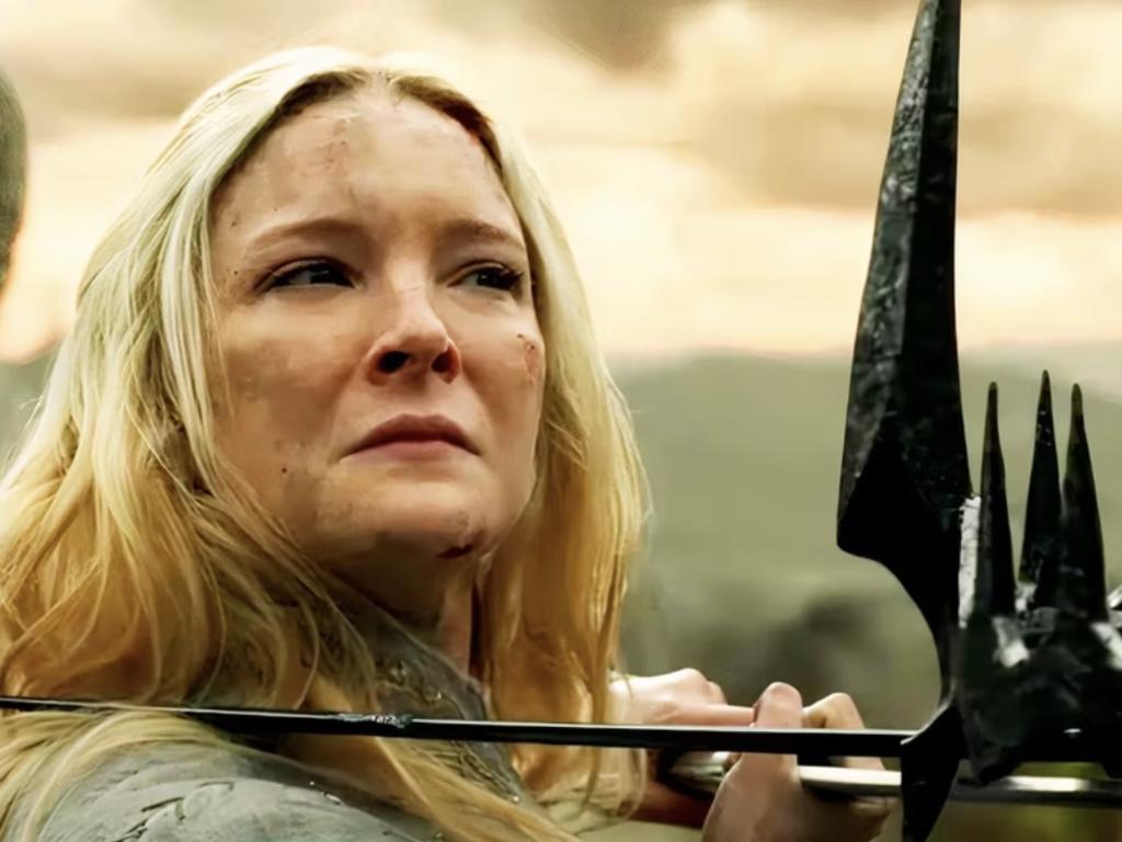 Galadriel (played by Morfydd Clark) in <i>The Rings of Power</i>. Picture: Prime Video