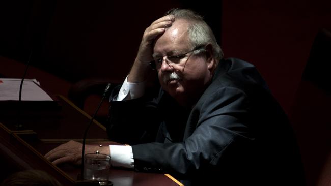 Senator Barry O'Sullivan who has lost LNP preselection. Picture Gary Ramage.