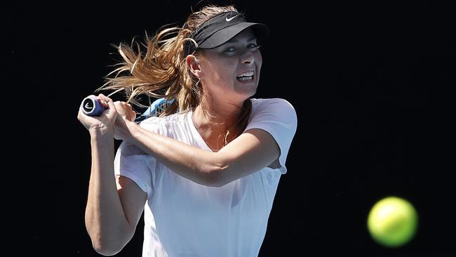 Maria Sharapova is closer to the end than the start of her career. Picture: Getty Images