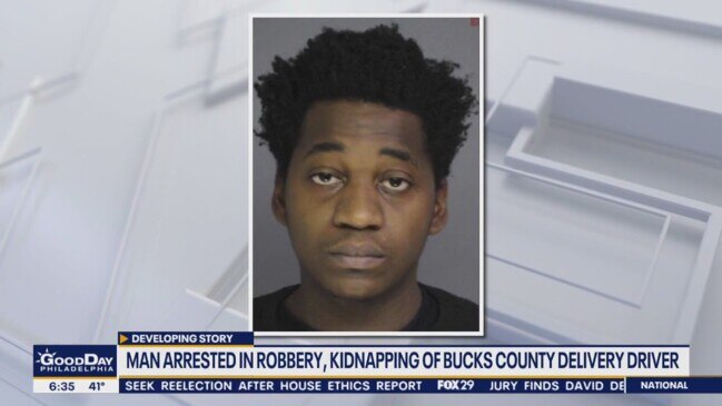 Man Arrested In Robbery, Kidnapping Of Delivery Driver In Bucks County ...