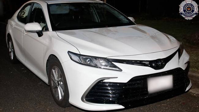 Police are appealing for witnesses to come forward after a woman was shot and killed in Christmas Street on February 26, 2025. This white Toyota Camry was reportedly involved in the shooting.