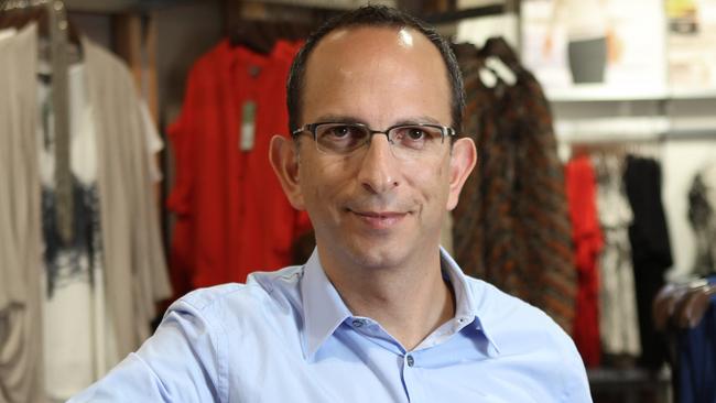 Specialty Fashion Group chief executive Gary Perlstein at Katies store in Eastgate Shopping Centre at Bondi Junction, Sydney.