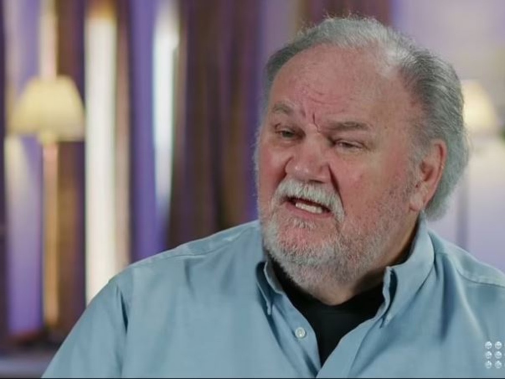 It will be “too late” once Thomas Markle passes, according to Samantha Markle. Picture: Nine Network