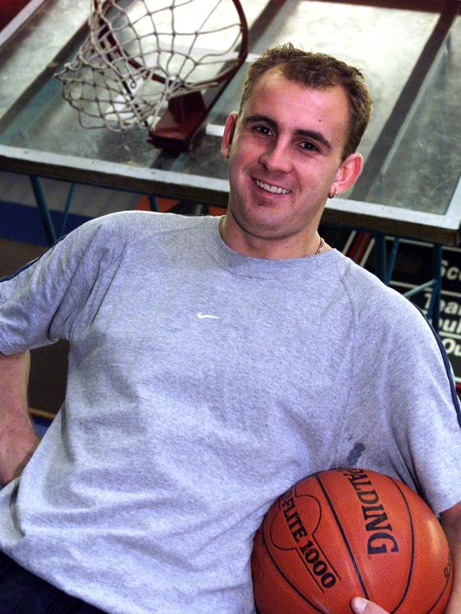 Former NBL player Ben Harvey.