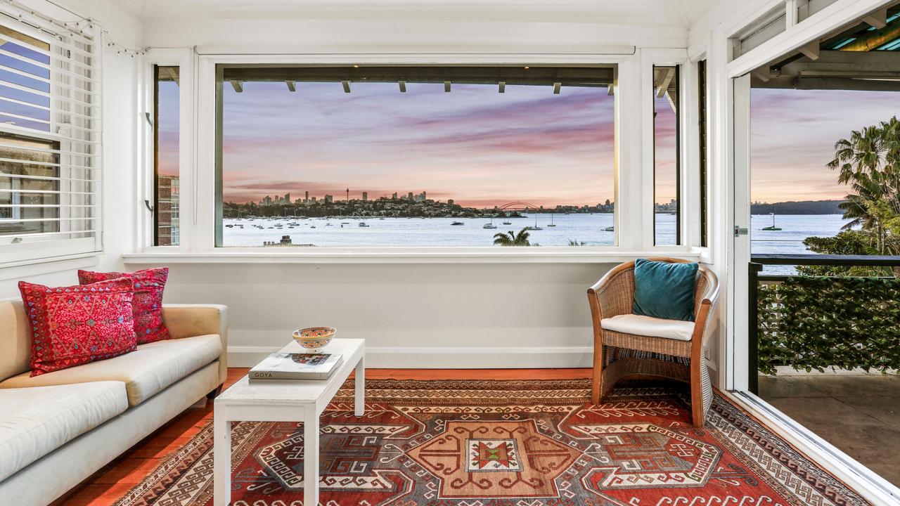 770 New South Head Rd, Rose Bay has incredible harbour views.