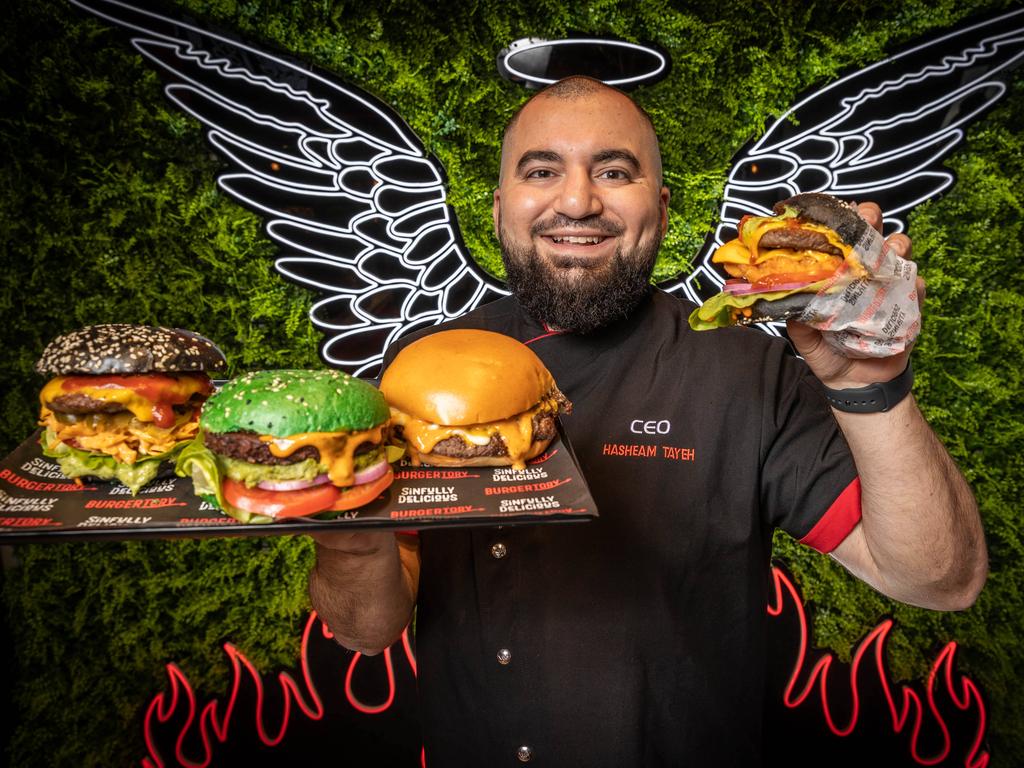 Burgertory founder and CEO Hash Tayeh has responded to “unfounded” rumours. Picture: Jake Nowakowski