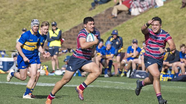 JoJo Fifita, The Southport School. TGS vs The Southport School, GPS rugby union. Saturday, 10th Aug, 2019.