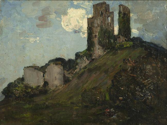 Arthur Streeton’s Corfe Castle (1909)Union made: art from the University of Sydney Union collectionCHAU CHAK WING MUSEUM