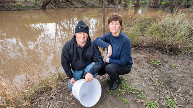 Rochester locals have called on the water authority to release water from man-made reservoir Lake Eppalock over fears a new flood disaster is on the horizon. Picture: Rob Leeson.