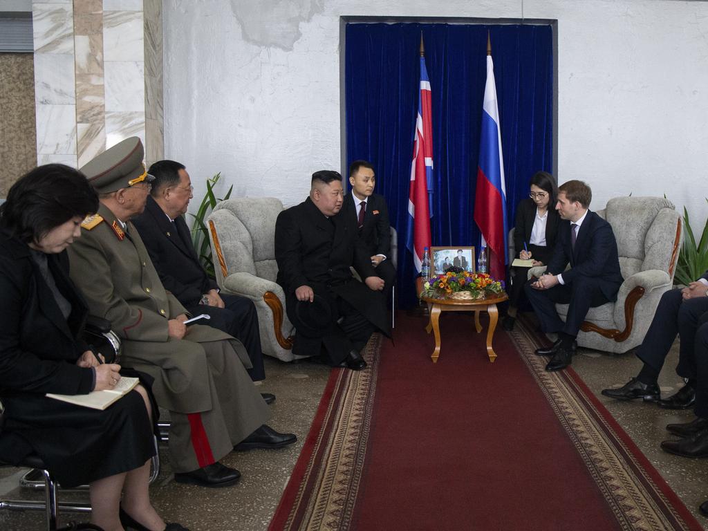 Kim Jong Un Meets Vladimir Putin In Vladivostok, Russia | News.com.au ...