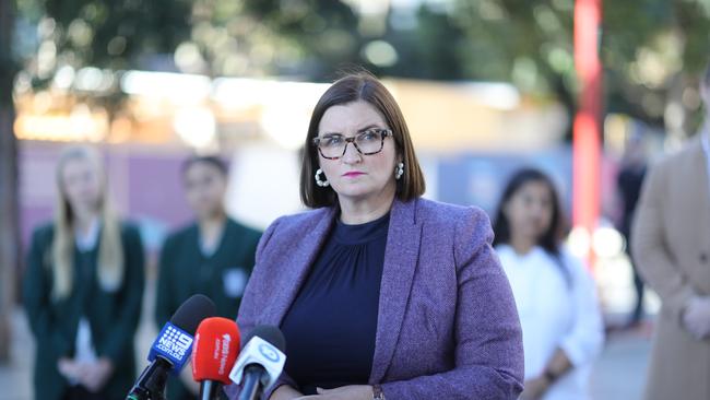 Minister for Education Sarah Mitchell. Picture: NCA NewsWire / Christian Gilles