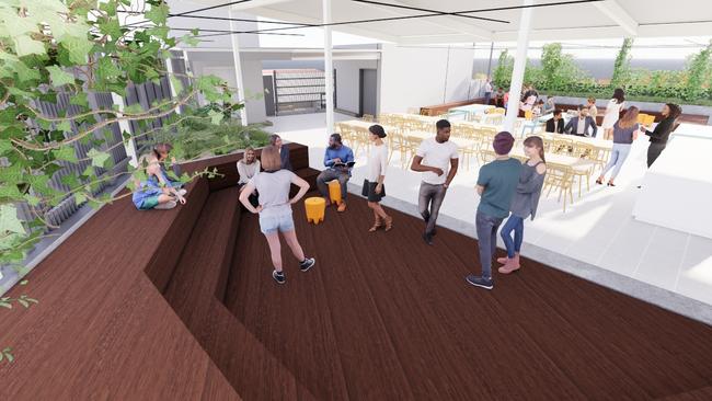 Artist’s impressions of planned upgrades to Norwood Morialta High School.