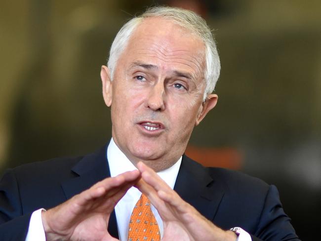 Mr Turnbull addressed rumours he was somehow involved. Picture: Lukas Coch/AAP