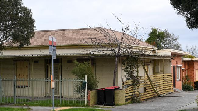 An abandoned house in Pickett St Dandenong is being used by squatters.