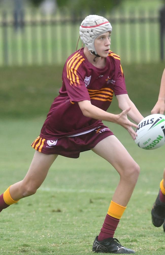 Round 4 of the Townsville Blackhawks Schoolboy Trophy. Ryan Catholic College against Southern Cross Catholic College at Ryan Catholic College. Picture: Evan Morgan