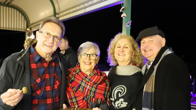 Barry and Shirley Simon with Kathy and John Payne.