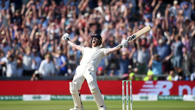 The Aussies are expecting Ben Stokes to take it to the bowlers like his remarkable innings at Headlingly. Picture: Getty Images