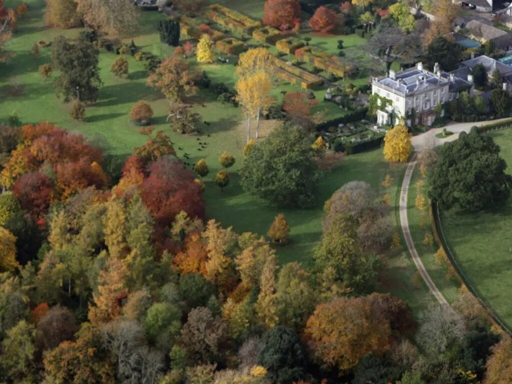 The leaves around Highgrove change with the season in autumn. Picture: Getty Images