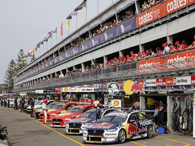 The pit lane is set for a dramatic shake-up. Picture: AAP/Darren Pateman