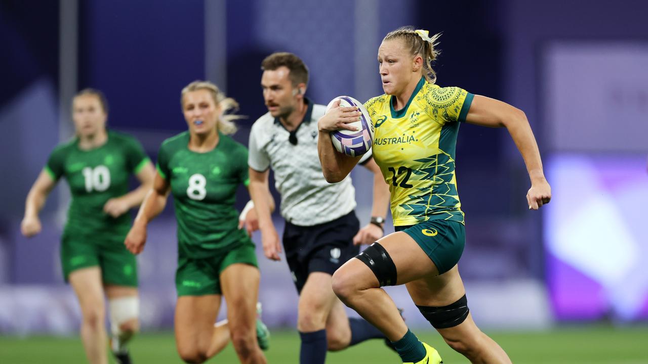 Maddison Levi has been crowned the world’s best women’s sevens player. Picture: Michael Steele/Getty Images