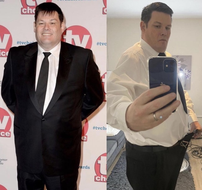 Mark Labbett said he dropped from over 180kg down to 120kg.