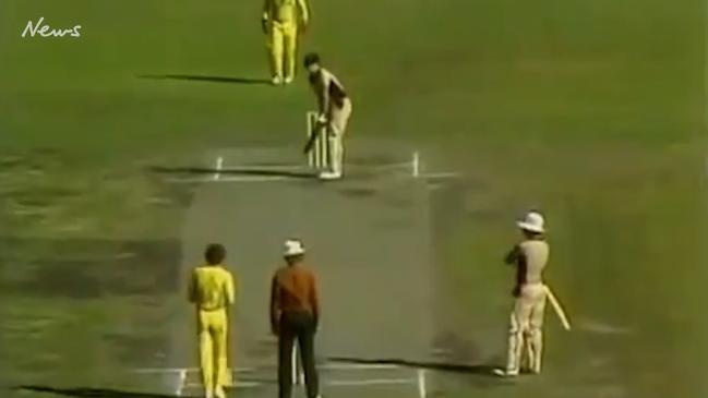 Trevor Chappell's infamous underarm delivery