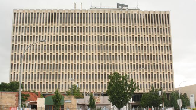 The ABC building on North East Rd, Collinswood. Picture: Eugene Boisvert