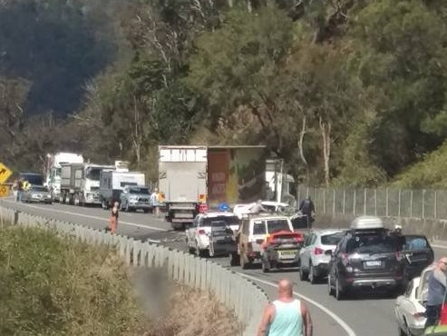 Cunninghams Gap crash in 2016. (Photo: File).