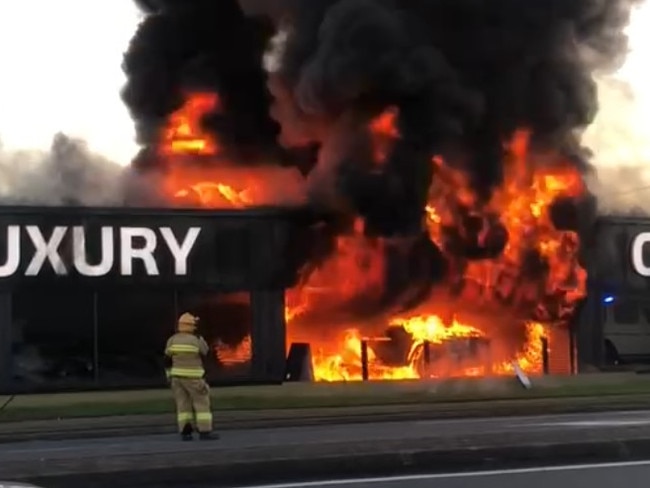 Inferno at Gold Coast luxury car rental company