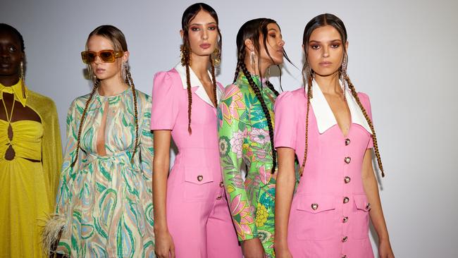 Models for Alice McCall at Melbourne Fashion Week 2022. Picture: Supplied