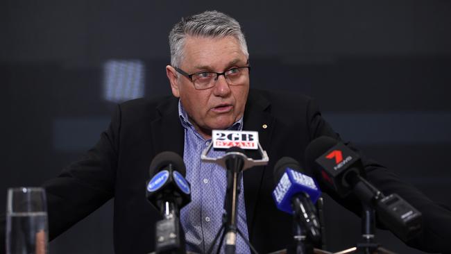 2GB radio host Ray Hadley is being sued by a former staffer. Picture: Sam Ruttyn