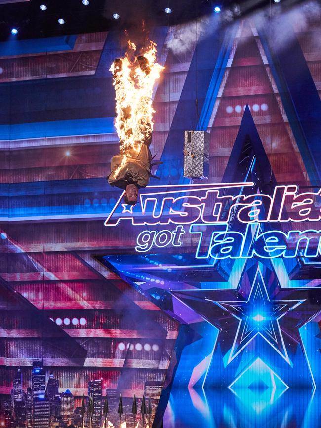 Apollo Jackson on Australia's Got Talent.