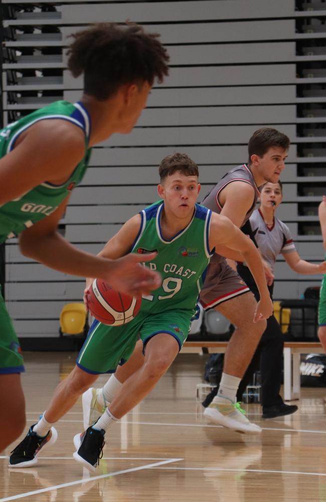 Gold Coast guard Joshua Wolff. Picture: Basketball Queensland