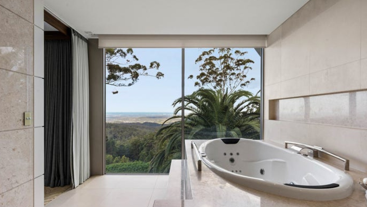 The marble spa ensuite